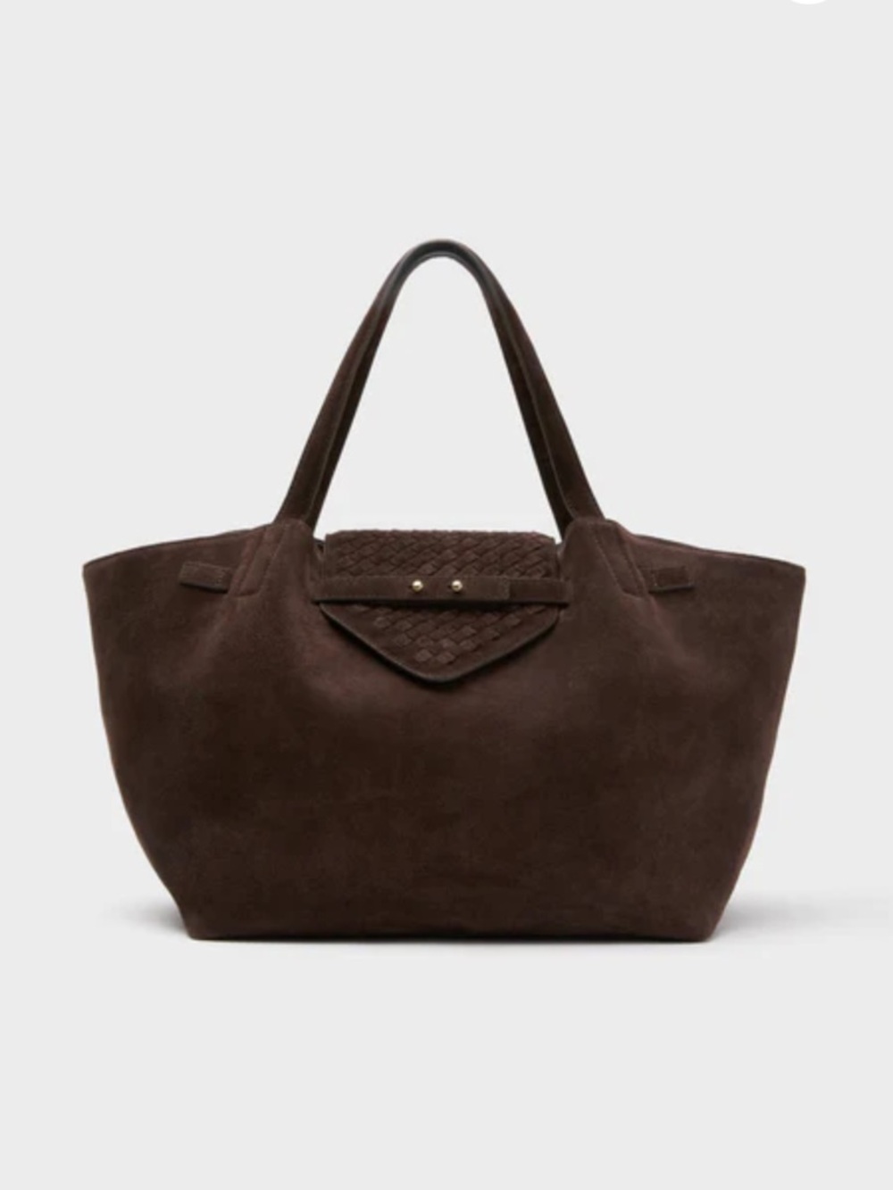Tuckernuck Espresso Suede Blaine Tote